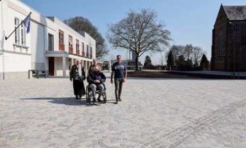 Mozaïek kasseitjes in Kalmthout