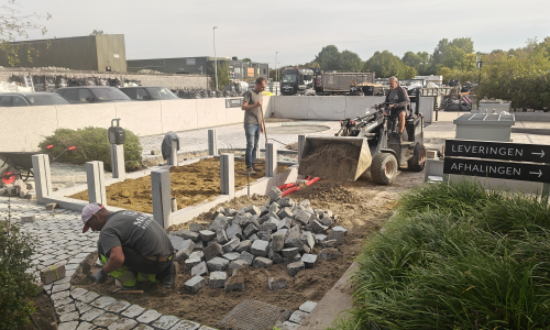 Heraanleg showpark Maris Natuursteen
