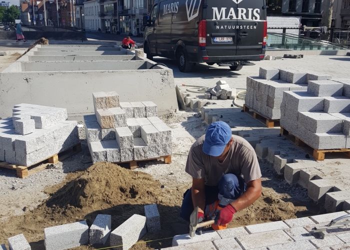 Aanleg 't Zand Brugge