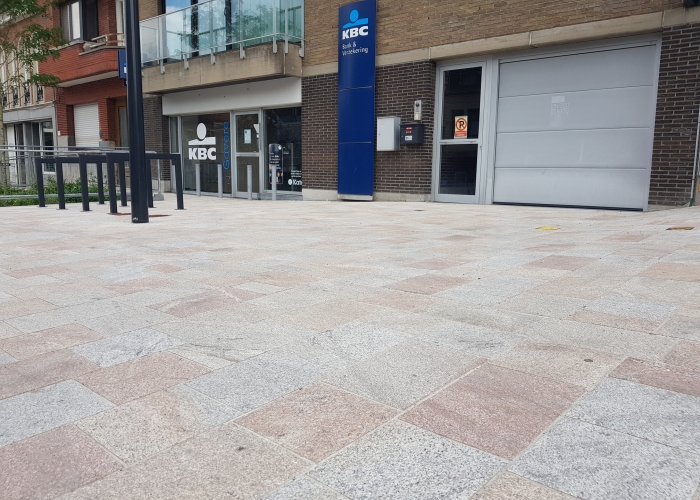 Gavere Oude Markt Portugese graniet Maceira