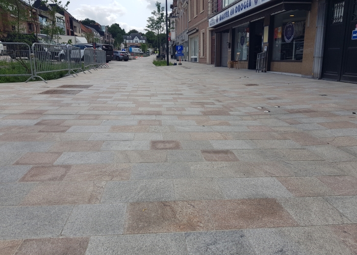 Gavere Oude Markt Portugese graniet Maceira