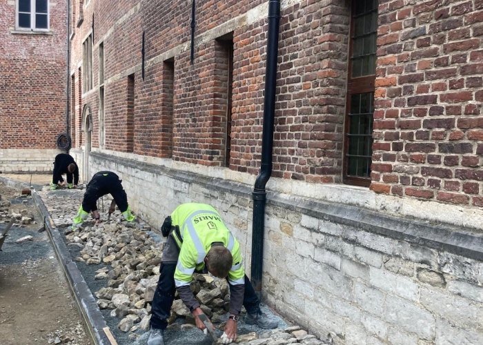 Aanleg Groot Begijnhof Leuven