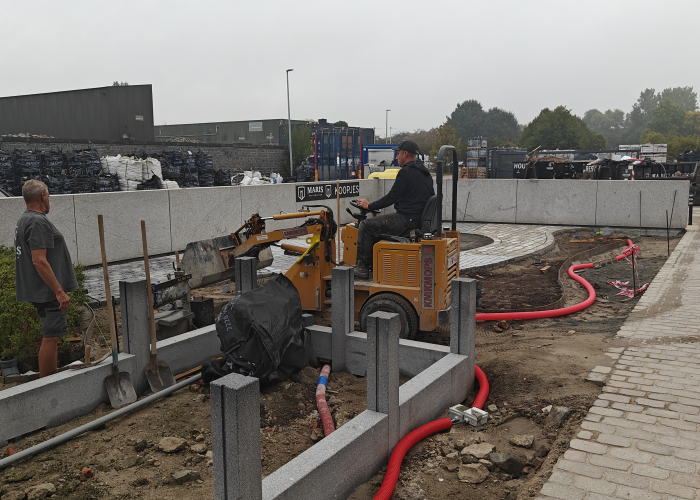 Heraanleg showpark Maris Natuursteen