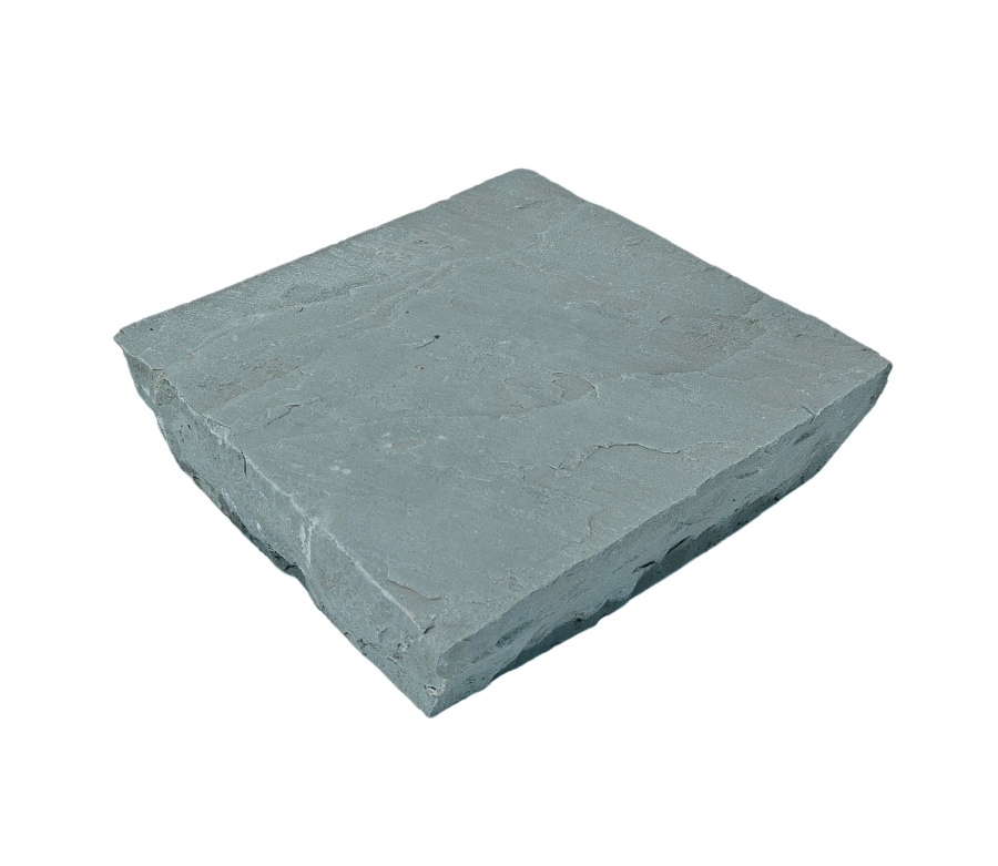 Indische zandsteen 40x40x8 cm grijs, herbruik