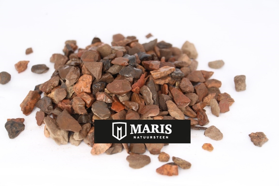 Rode Mijnsteen (nat) 5/15